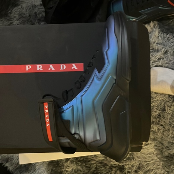 Prada Calzature Uomo Energy Tech Sneakers(SAMPLE)